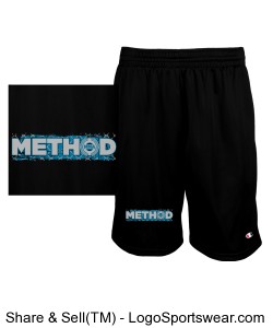 Method Cage on Dark Mesh Shorts Design Zoom